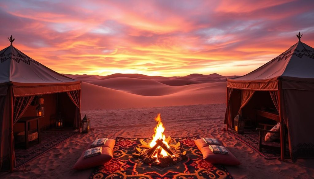 Berber Camp in Sahara Desert