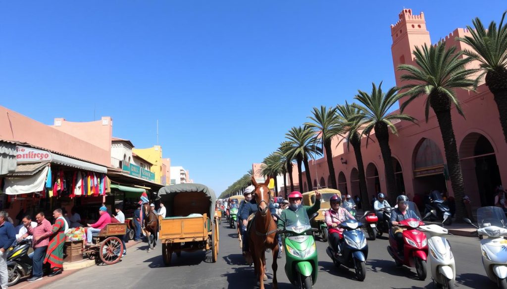 transportation in Morocco